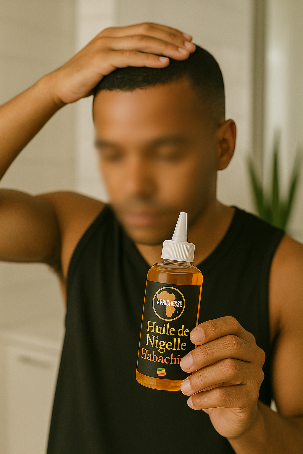 Flacon de 150ML d'huile de nigelle HABASHIYA pressée à froid