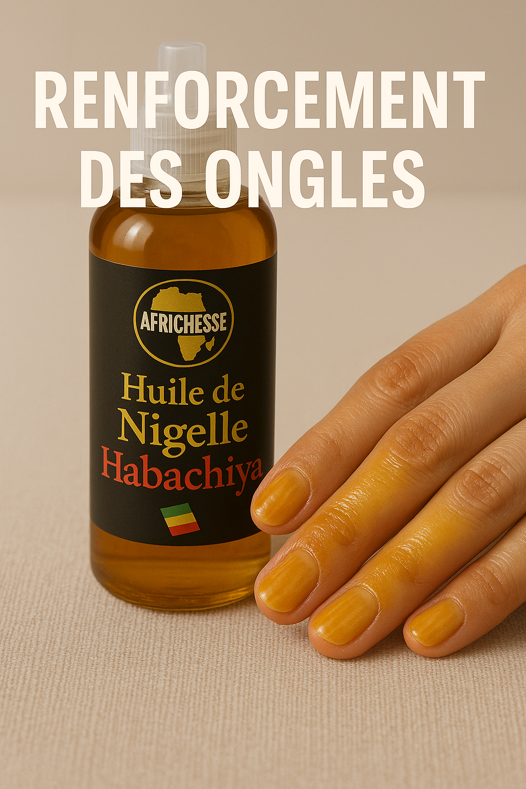 Flacon de 150ML d'huile de nigelle HABASHIYA pressée à froid