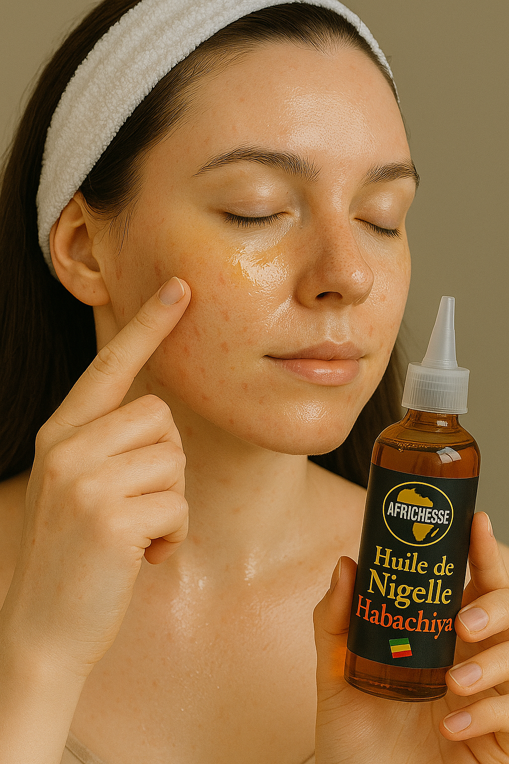Flacon de 150ML d'huile de nigelle HABASHIYA pressée à froid