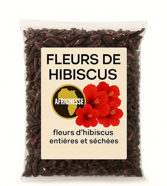 Fleurs Hibiscus - Bissap cultivé en Afrique