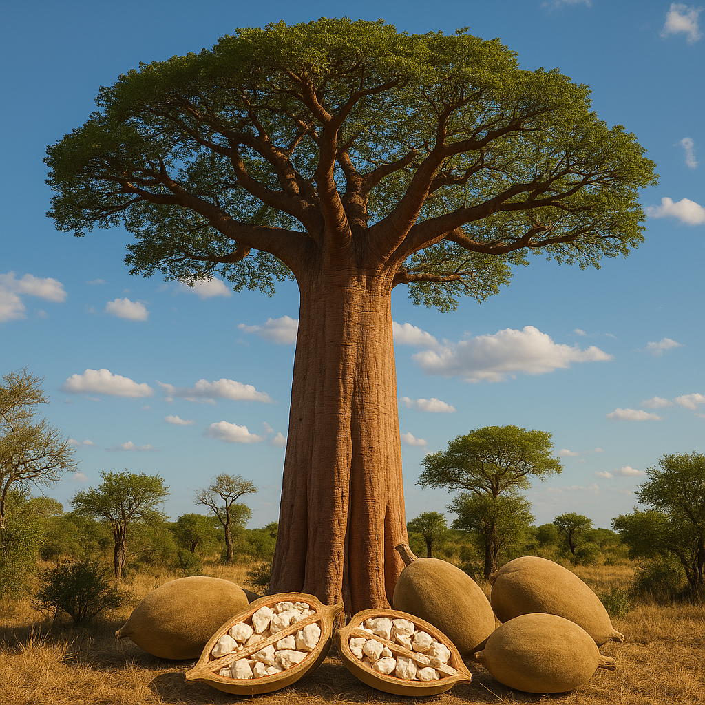 Baobab Frais – Origine Afrique – Pain de singe-200g